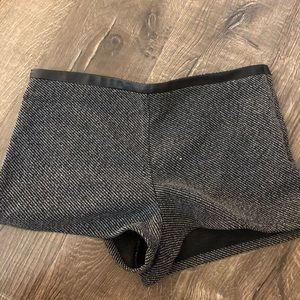 High Waisted Tweed Shorts